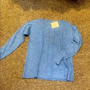 100% Alpaca Peruvian hand knit sweater🌺NWTs